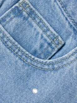 Name It Blue Rhinestone Straight Leg Jeans^ Jeans