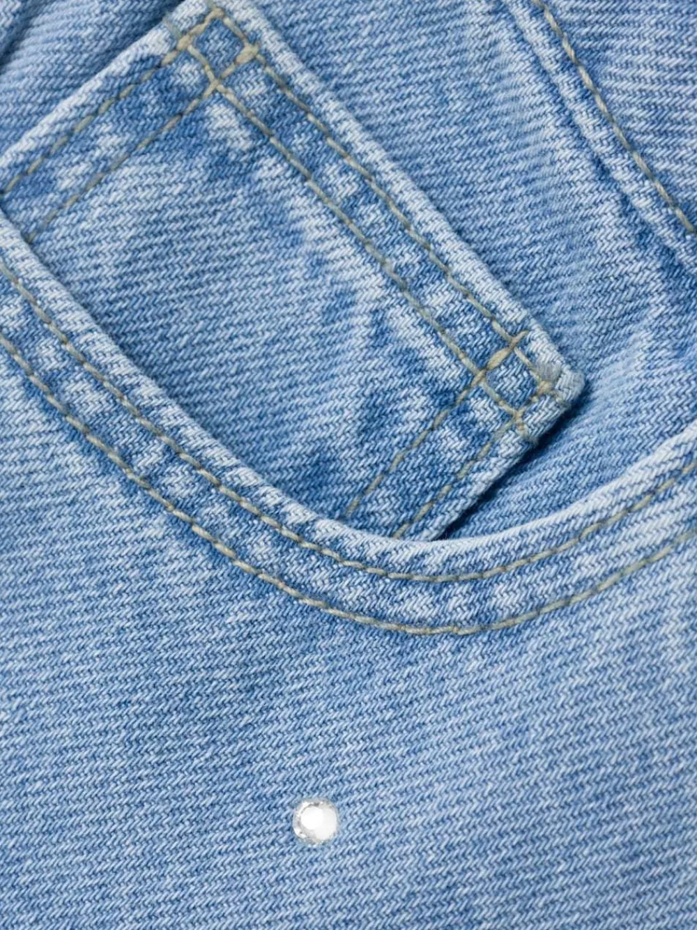 Name It Blue Rhinestone Straight Leg Jeans^ Jeans