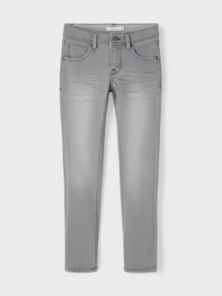 Outlet Name It Boys Slim Fit Jeans Grey