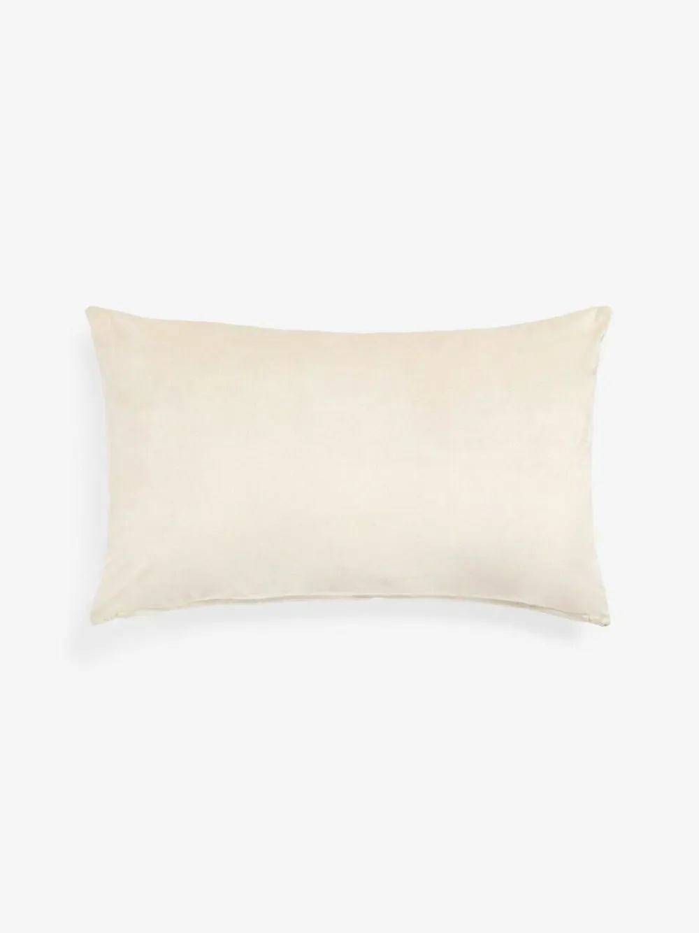 New Next Natural 40 x 59cm Matte Velvet Cushion