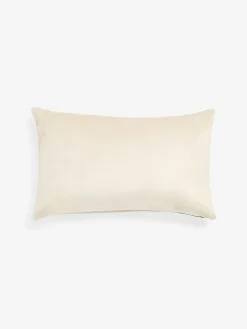 New Next Natural 40 x 59cm Matte Velvet Cushion