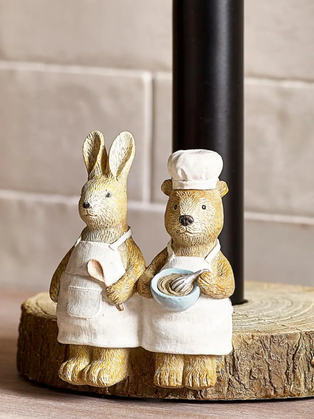Online Next Natural Bertie And Rosie Kitchen Roll Holder