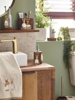 Next Natural Bertie Bear Electric Toothbrush Holder^ Bathroom Accessories