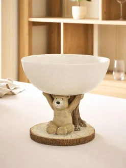 Sale Next Natural Bertie Bear Fruit Bowl