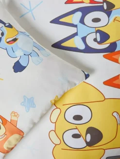 Next Natural Bluey and Friends 100% Cotton Duvet Cover and Pillowcase Set^ Childrens Bedding|Bedsets & Duvet Covers