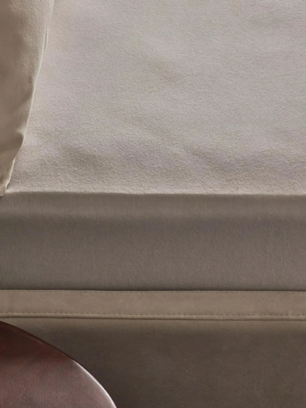 Next Natural Brushed Cotton Supersoft Deep Fitted Sheet^ Bedsheets & Pillow Cases