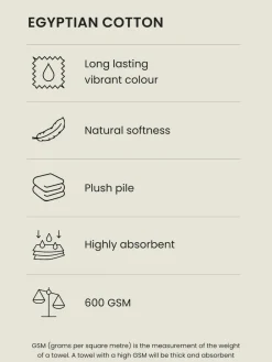 Next Natural Caramel Egyptian Cotton Towel