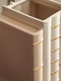 Outlet Next Natural Ceramic Books Vase