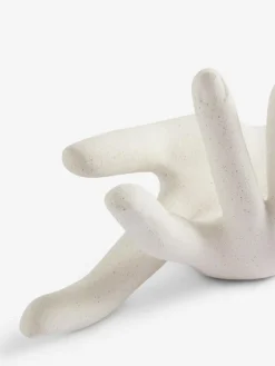 Hot Next Natural Ceramic Hand Trinket Dish Ring Holder