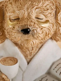 New Next Natural Charlie The Cockapoo Bathroom Ornament