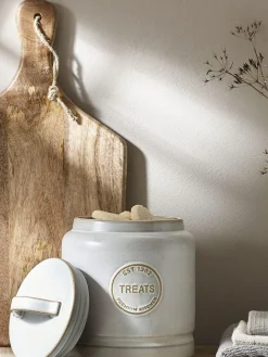 Hot Next Country Badge Treat Storage Jar Natural