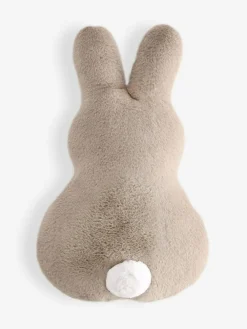 Discount Next Natural 3D Easter Bunny Faux Fur Cushion