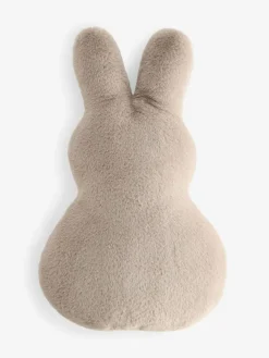 Discount Next Natural 3D Easter Bunny Faux Fur Cushion
