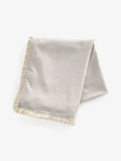 Clearance Next Natural Dalby Fringe Table Cloth