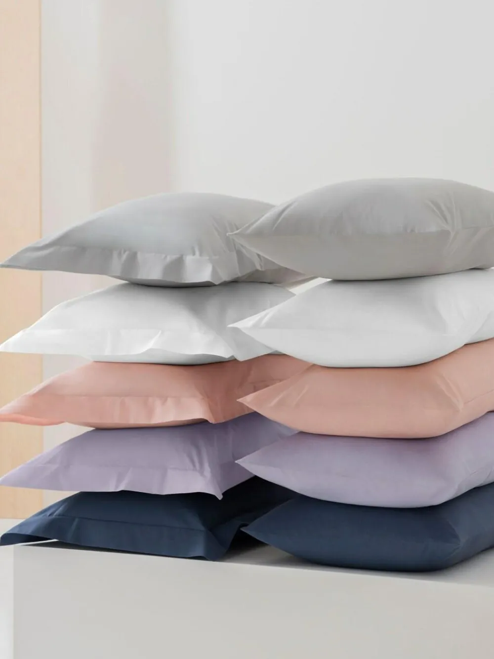 Next Natural Easy Care Polycotton Fitted Sheet^ Bedsheets & Pillow Cases