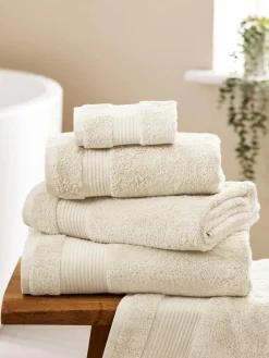 Next Natural Ecru Egyptian Cotton Towel^ Towels & Bathmats