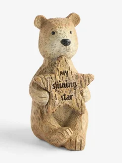 Hot Next Natural Extra Small Bertie The Bear Shining Star Ornament