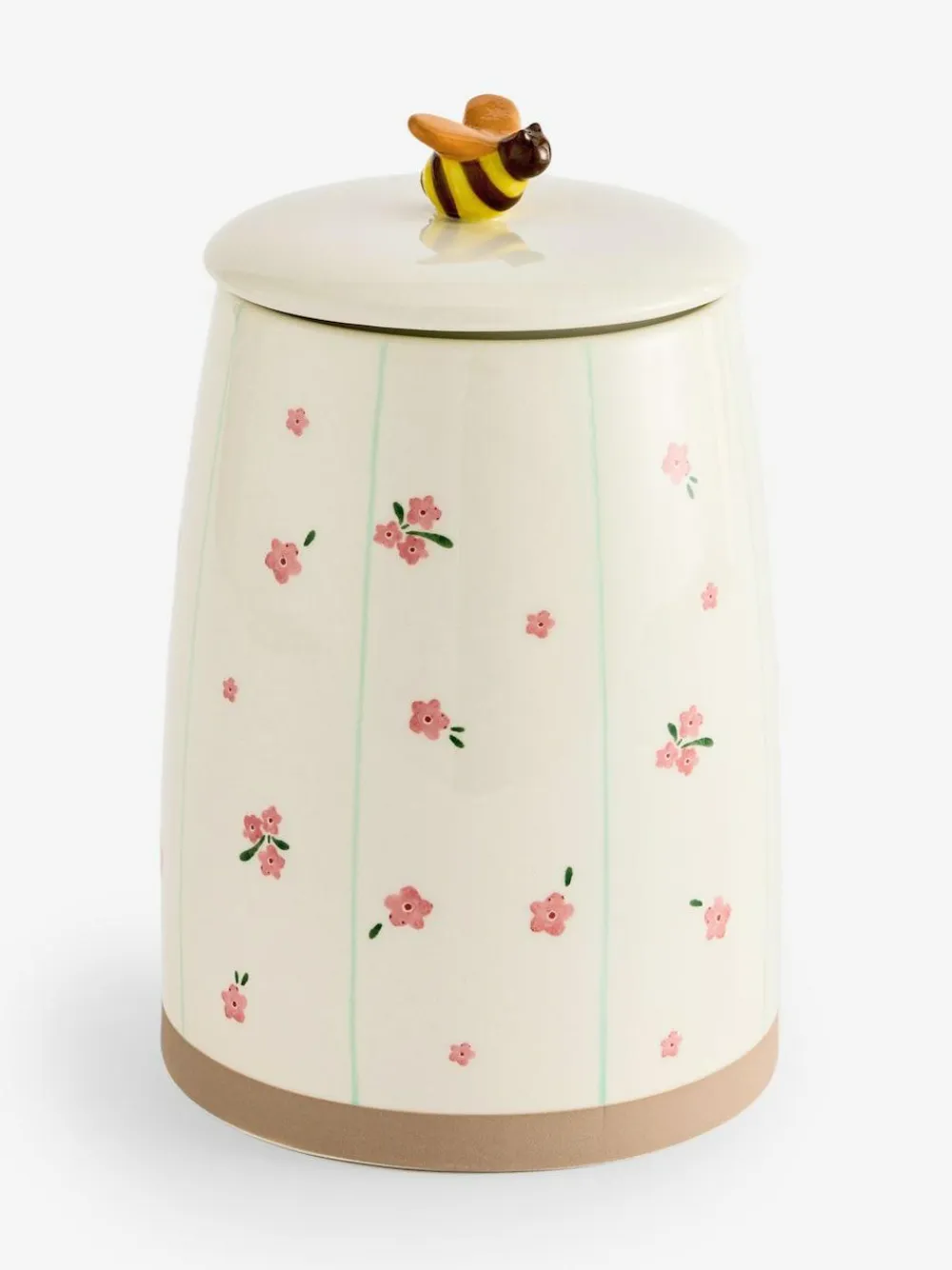 Next Natural Floral Ceramic Biscuit Jar^ Storage & Organisation