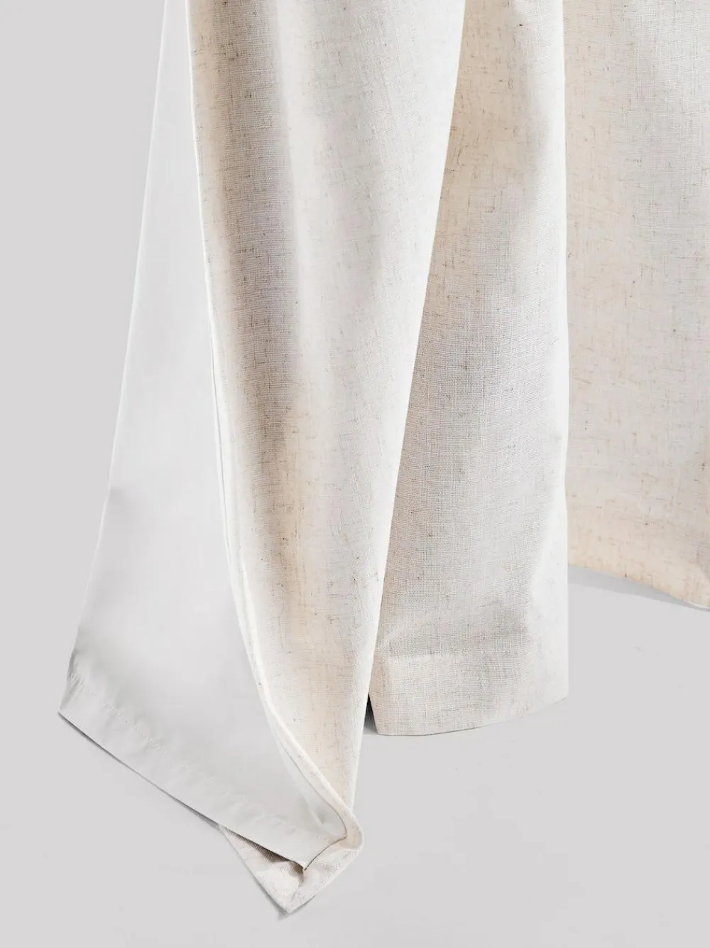 Next Natural Frill Eyelet Blackout Curtains^ Curtains & Blinds