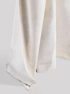 Next Natural Frill Pencil Pleat Blackout Curtains^ Curtains & Blinds