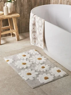Next Daisy 100% Cotton Bath Mat^ Towels & Bathmats