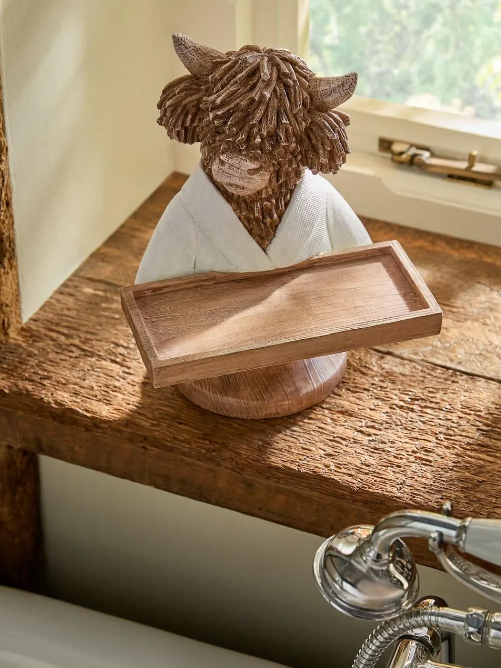 Next Natural Hamish Bust Tray^ Bathroom Accessories