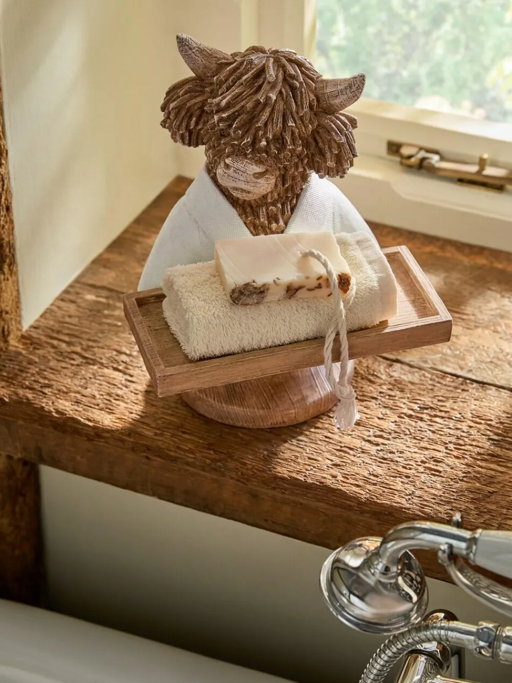 Next Natural Hamish Bust Tray^ Bathroom Accessories