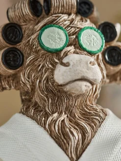 Online Next Natural Hamish Pamper Bust Bathroom Ornament