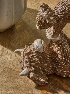 Next Natural Hamish The Highland Cow Parent and Child Ornament^ Ornaments