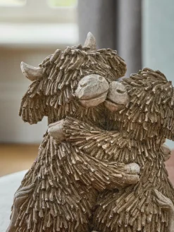 Next Natural Hamish The Highland Cow Hugging Ornament^ Ornaments