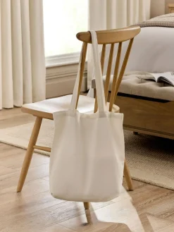 Online Next Natural Light Cotton Blackout/Thermal Pencil Pleat Curtains