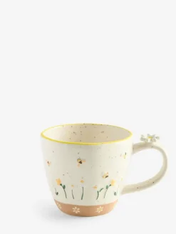 Sale Next Natural Maisie Floral Print Mug