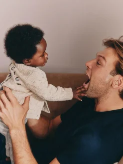 Next Natural Milk Club Embroidered Baby Cardigan^BOY Unisex|Knitwear