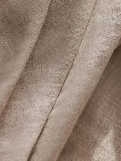 Next Natural N. Premium Collection 100% Linen Pencil Pleat Lined Curtains^ Curtains & Blinds
