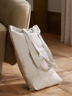 Next Natural N. Premium Collection 100% Linen Pencil Pleat Lined Curtains^ Curtains & Blinds