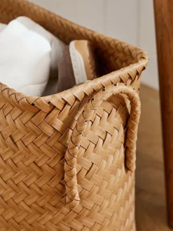 Next Plastic Wicker Storage Basket^ Storage & Organisation