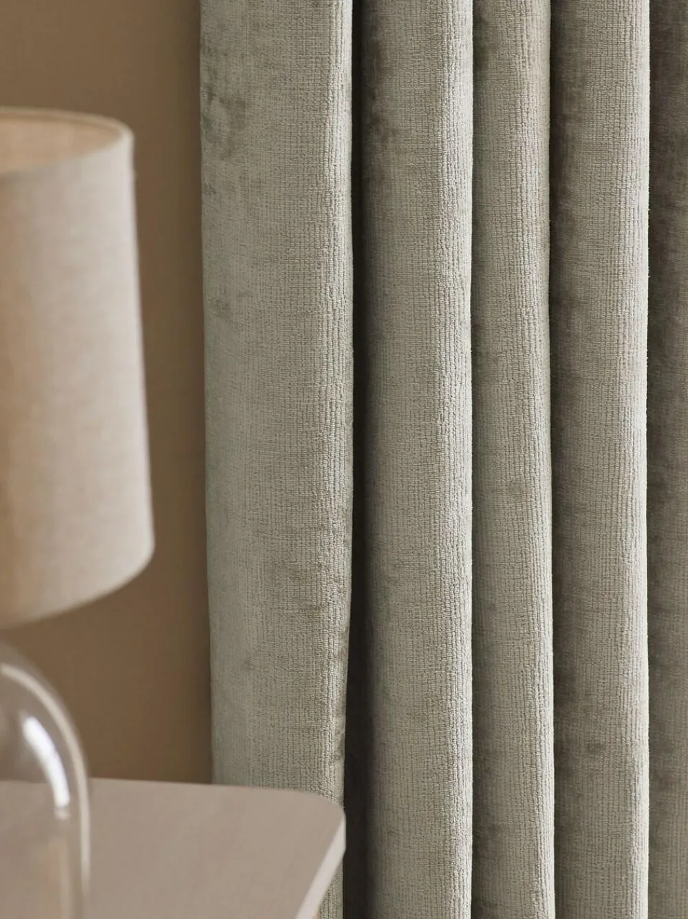 Next Plush Chenille Blackout/Thermal Eyelet Curtains^ Curtains & Blinds