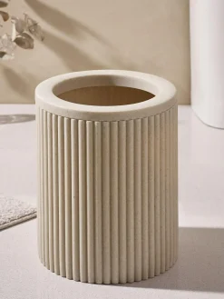 Outlet Next Resin Ribbed Bin Natural