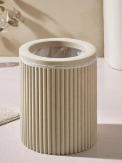 Outlet Next Resin Ribbed Bin Natural