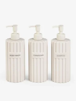 Next Rib Reusable Dispenser Bottles^ Bathroom Accessories