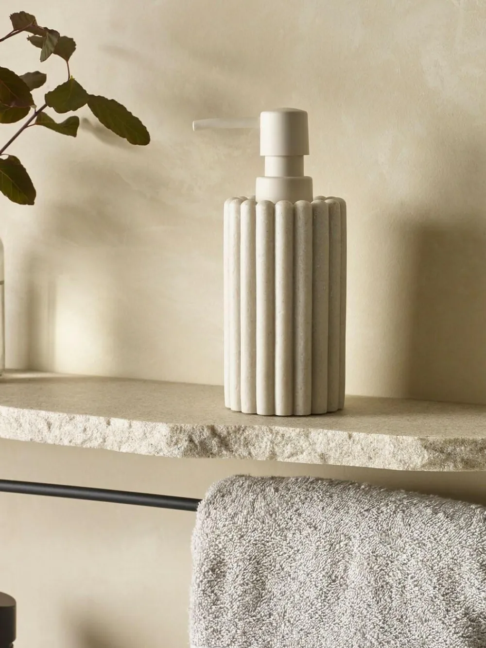 Next Rib Soap Dispenser^ Bathroom Accessories