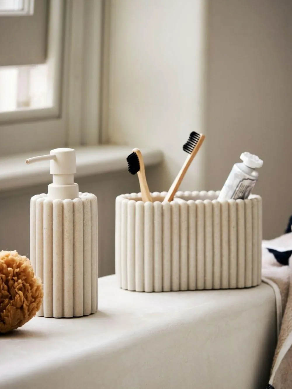 Next Rib Soap Dispenser^ Bathroom Accessories