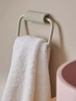 Outlet Next Natural Rib Towel Rail Ring