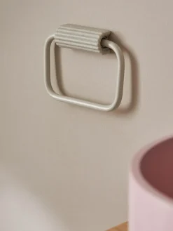 Outlet Next Natural Rib Towel Rail Ring