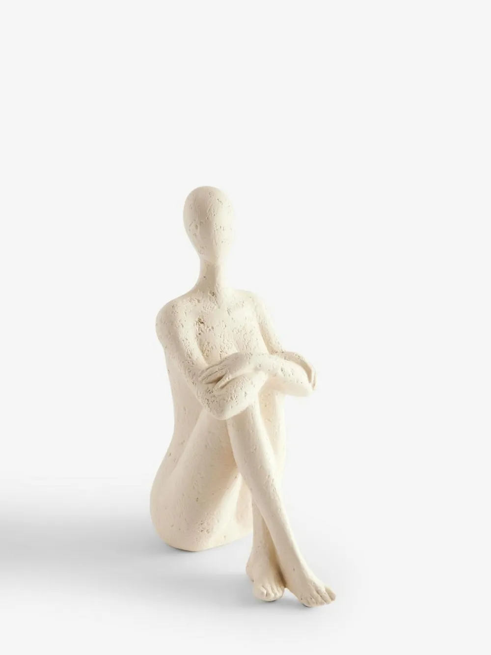 Next Natural Scandi Sitting Figure Large Ornament