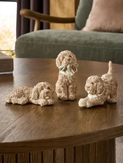 Next Natural Set of 3 Louis The Labradoodle Ornaments^ Ornaments
