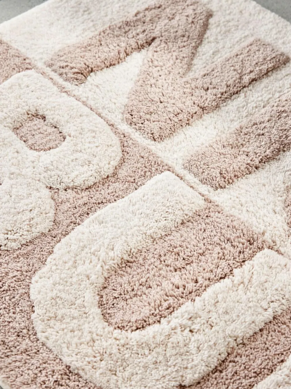 Online Next Natural Slogan Nice Bum 100% Cotton Bath Mat