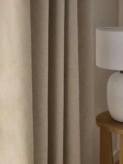 Next Soft Marl Blackout/Thermal Eyelet Curtains^ Curtains & Blinds