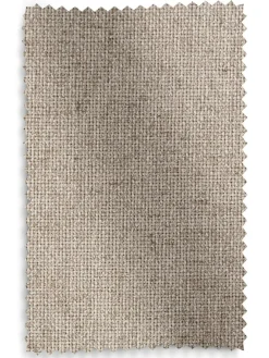 Hot Next Soft Weave Linen Blend Lined Eyelet Curtains Natural