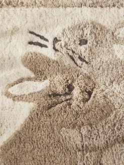 Hot Next Natural Spring Bunny Bath Mat